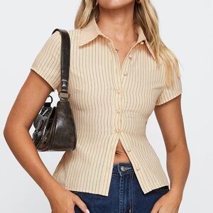 Princess Polly Lift Off Button Up Top